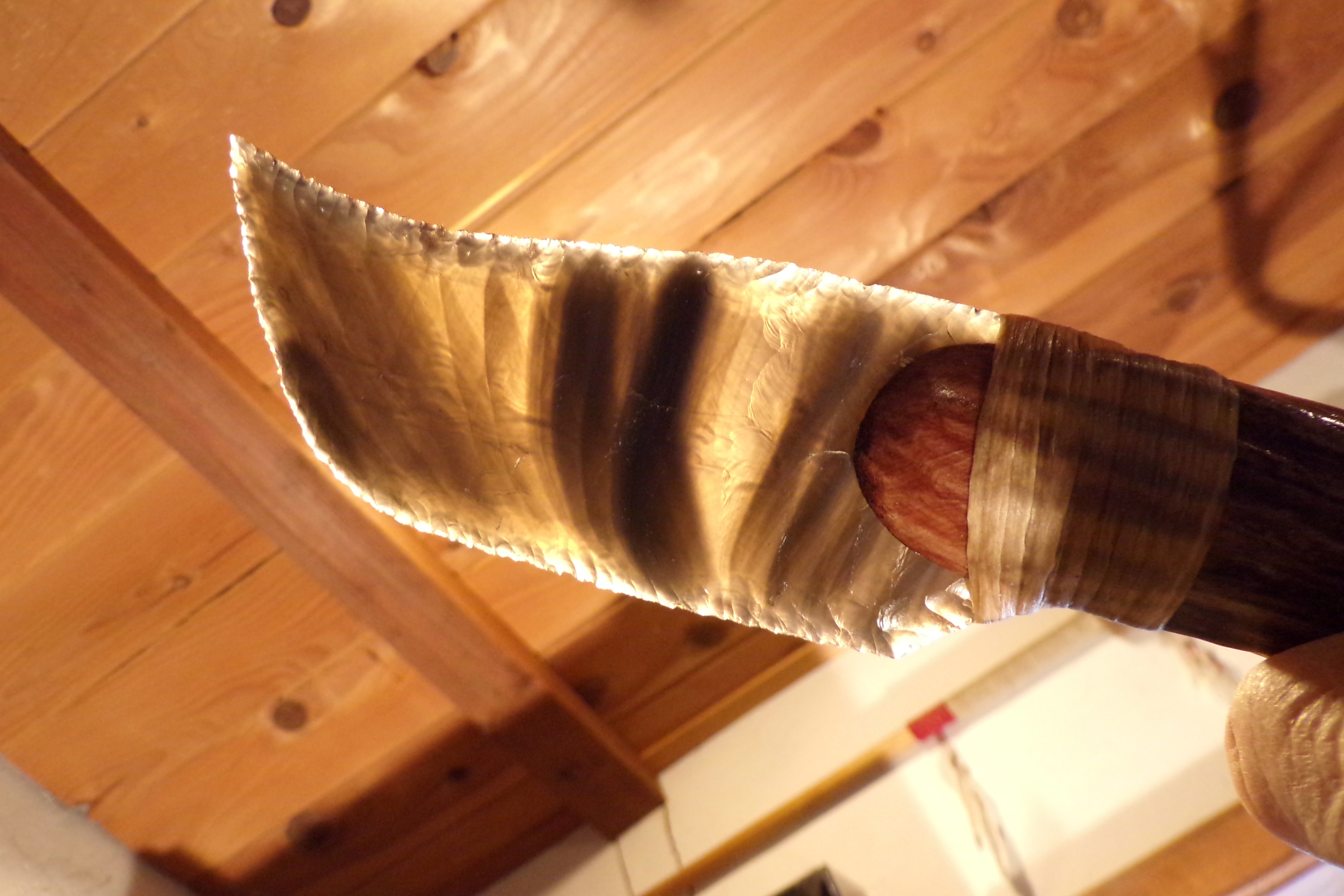 Close up of Obsidian Knife