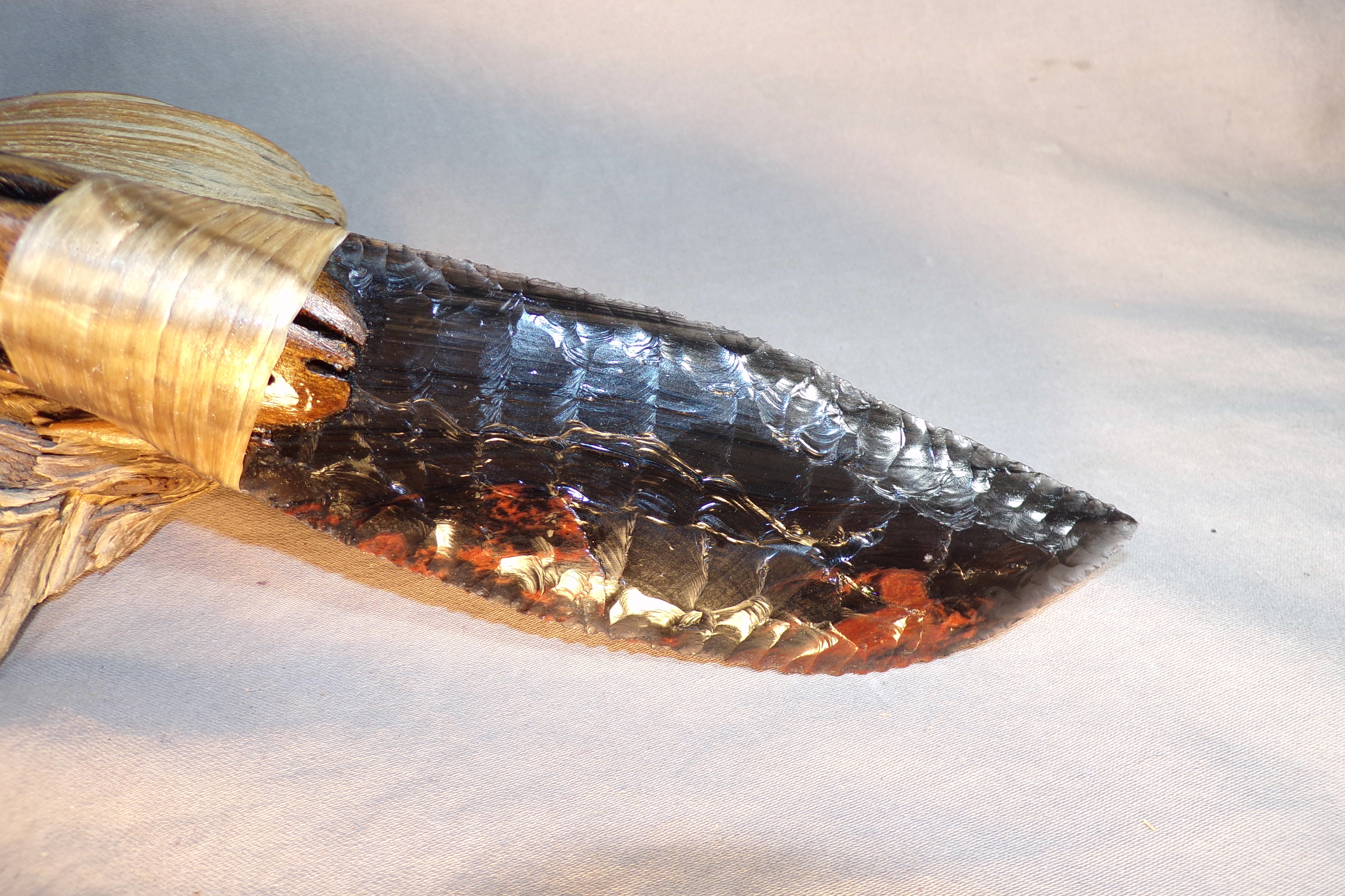 Obsidian knife