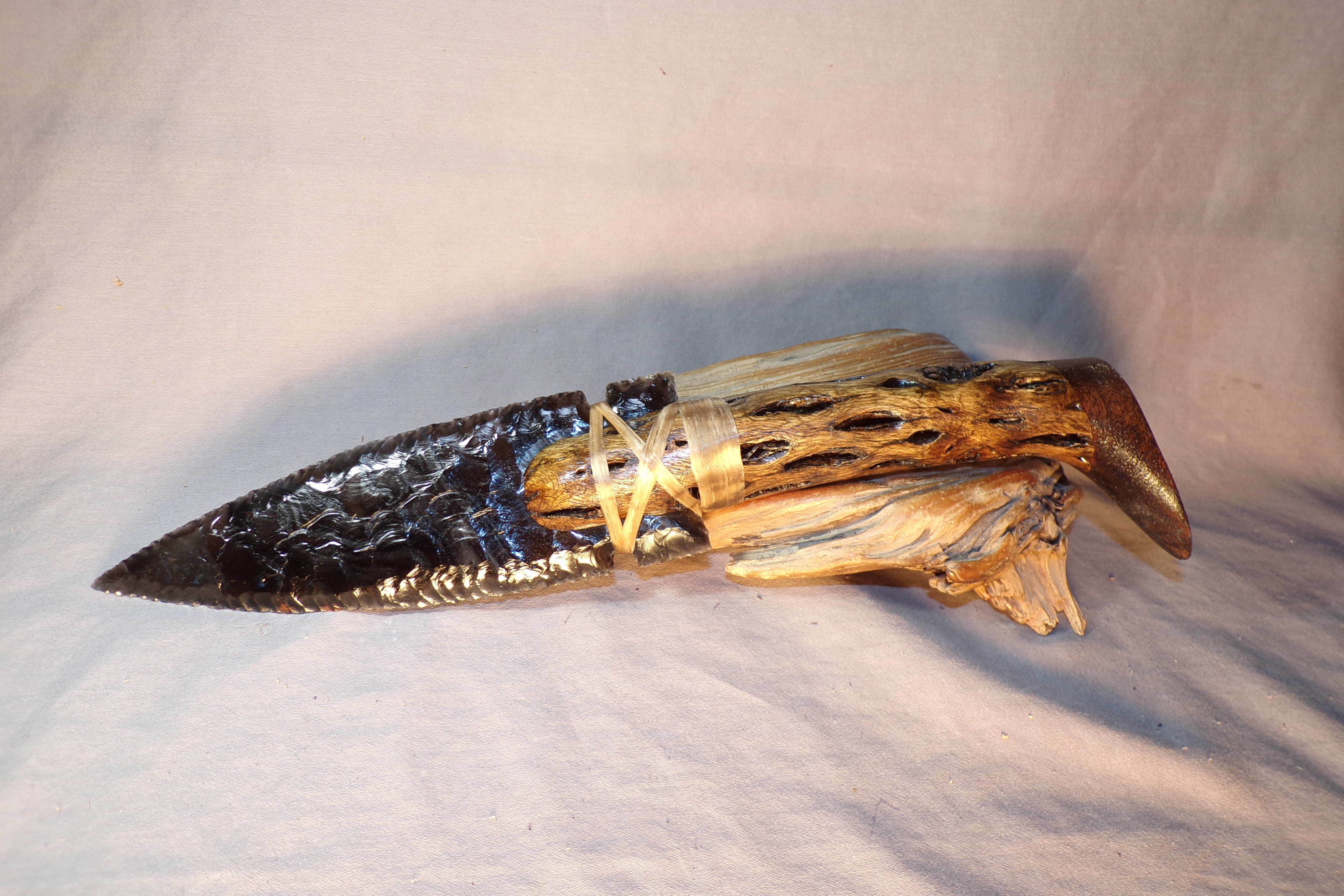 Obsidian knife