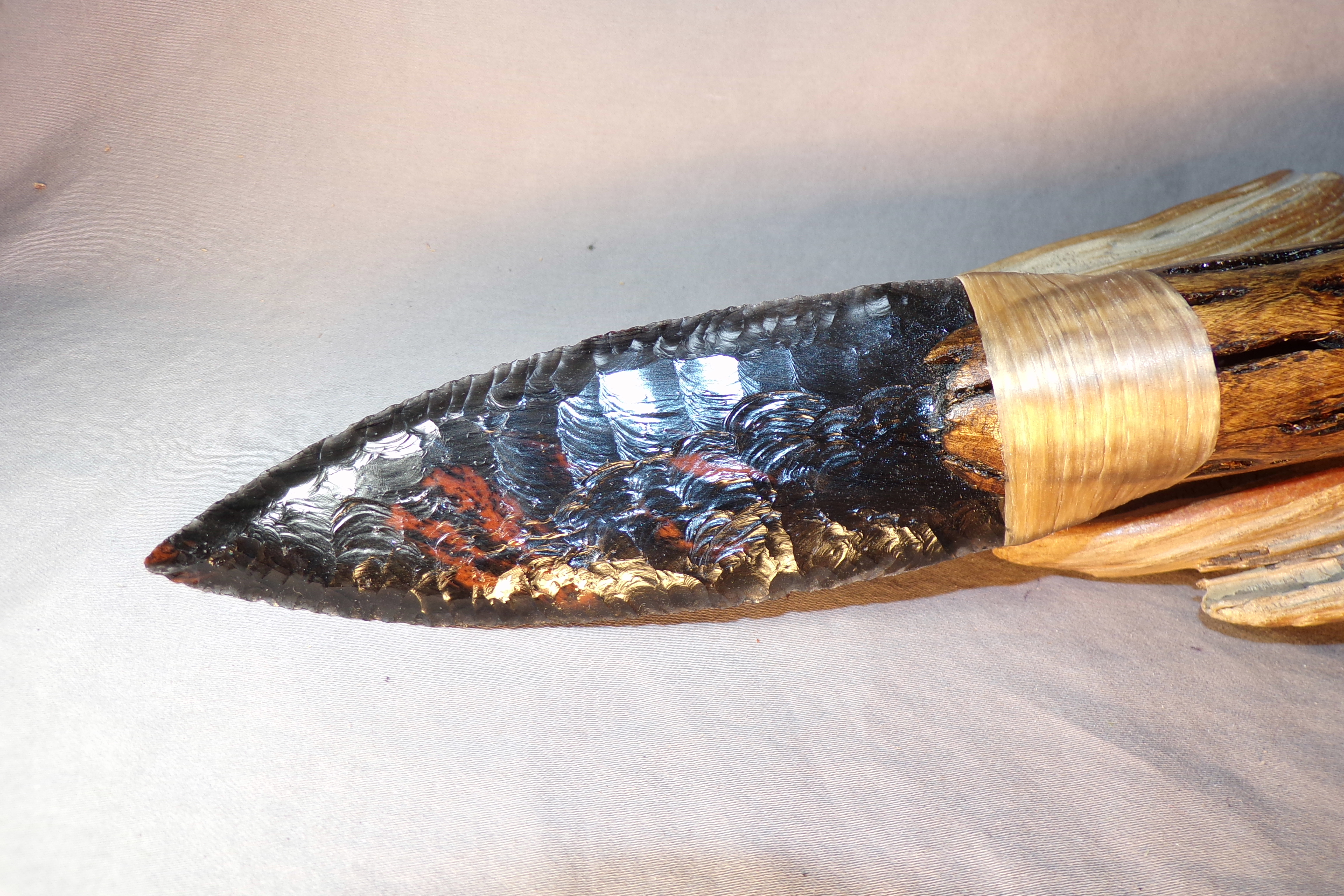 Obsidian knife